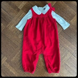 🆕 {Baby GAP} Corduroy Overalls and Top Set